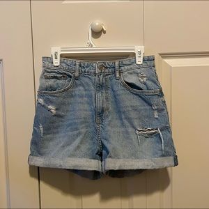 H&M High Waisted Mom Shorts